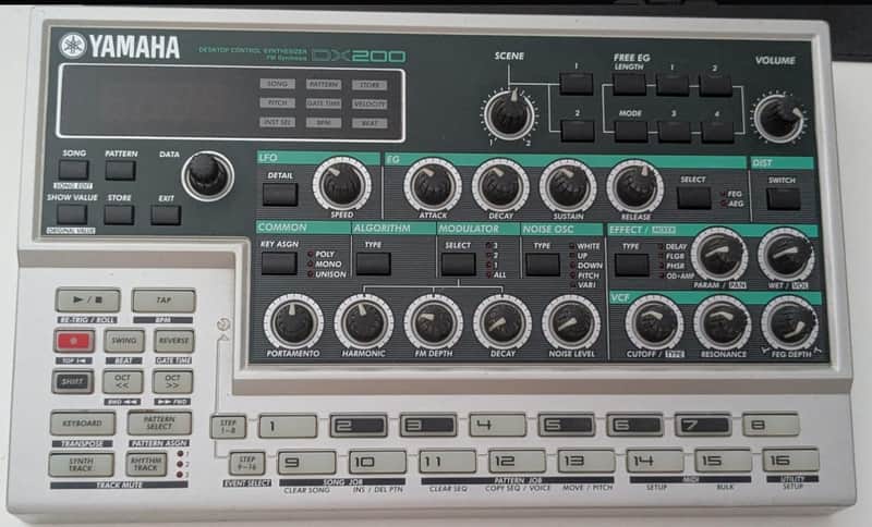 Yamaha DX200 FM Synthesizer 90 - grey image 1