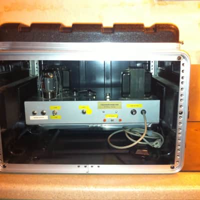 El Paso Amps 6550 handbuilt rack tube amplifier 50w 2008 with rack case. image 5