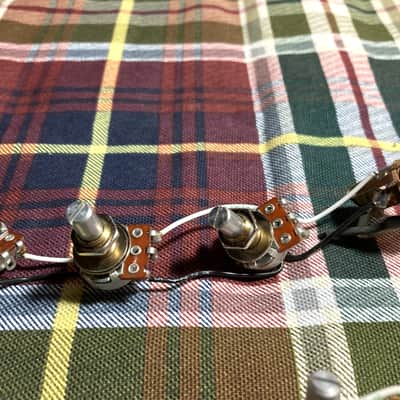 Genuine EMG Harness for Fender Stratocaster~ Volume & Tone Pots, 25k, Dime-Size image 1