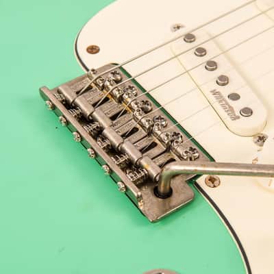 Vintage V6 ICON Electric Guitar ~ Distressed Ventura Green image 5