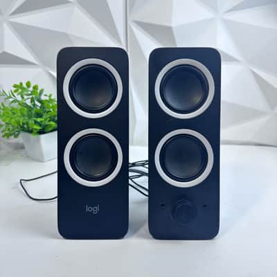 Logitech Z200 Multimedia Speakers 2.0 Desktop Computer Sound System Black Bild 6