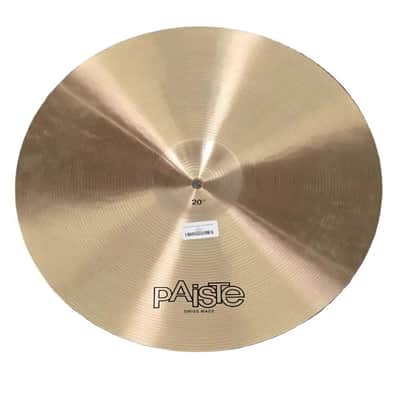 Used Paiste Formula 602 Thin Crash Cymbal 20" 1930 grams - Good image 3