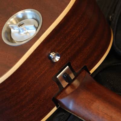 Journey Instruments OF410N Solid Sitka & Mahogany Collapsible Travel Guitar Natural + OGB image 19