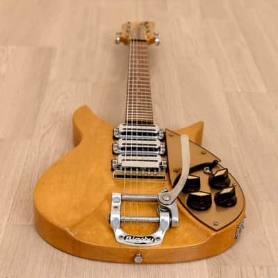 1996 Rickenbacker 325V59 Capri Mapleglo Vintage Reissue John Lennon w/ Case image 8