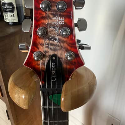 PRS SE Custom 24-08 Quilt 2025 - Present - Charcoal Cherry Burst image 4