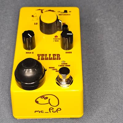 mc_PuP YELLER9V-2 Wah/Overdrive Pneumatic Foot Pedal image 3