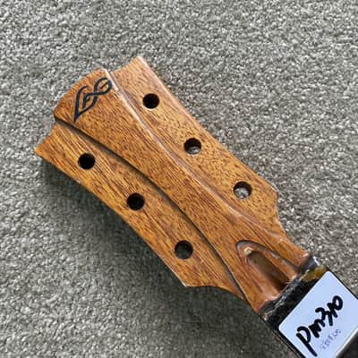 LAG Mahogany DIY Project Guitar Neck, Rosewood 22 Frets Fingerboard image 3