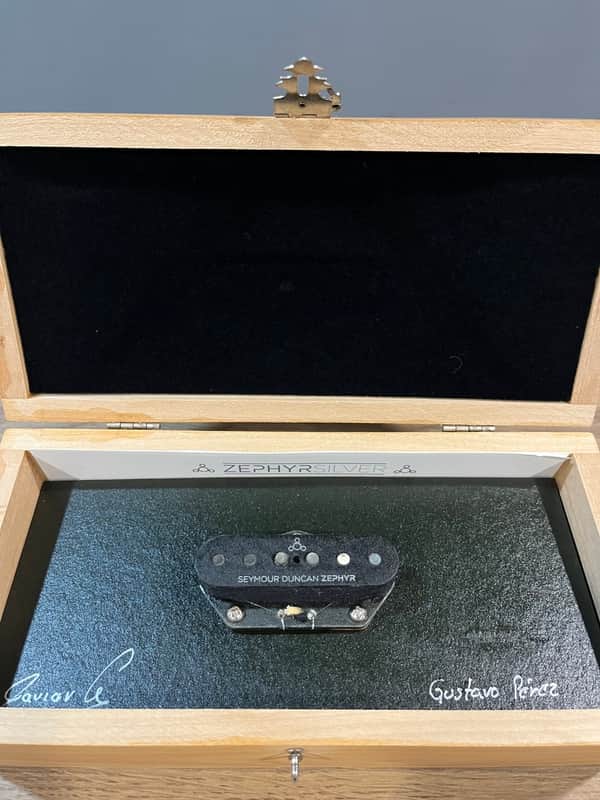 Seymour Duncan Zephyr Silver Tele Lead Pickup Black 11209-05 NOS 2011 image 1