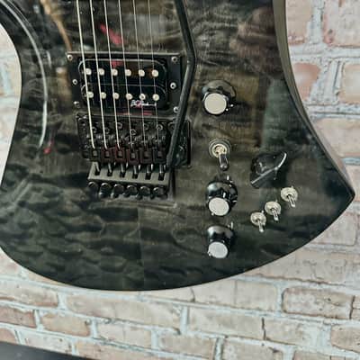 B.C. Rich Mockingbird ST 2008 - Trans Quilt Black image 4