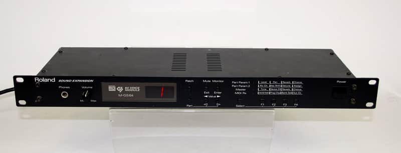 Roland M-GS64 64 Voice Module Sound Expansion Module VINTAGE