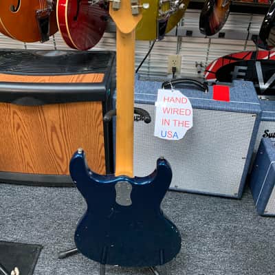 Mosrite 12 string venture model the blue Phoenix 60s Blue image 20