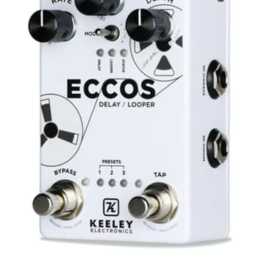 New Keeley Eccos Tape Delay Looper Guitar Effects Pedal image 3