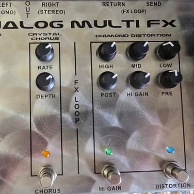 Morley AFX-1 Analog Multi FX 2022 - Present - Spun Stainless Steel image 4