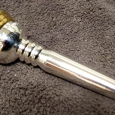 REID'S CONFORIM 017 , 24K gold plated trumpet mouthpiece, GREAT! image 7