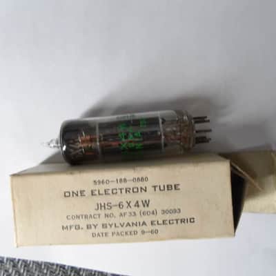 Tung-Sol 6X4 Amplifier Tube NOS JAN 1960 image 2