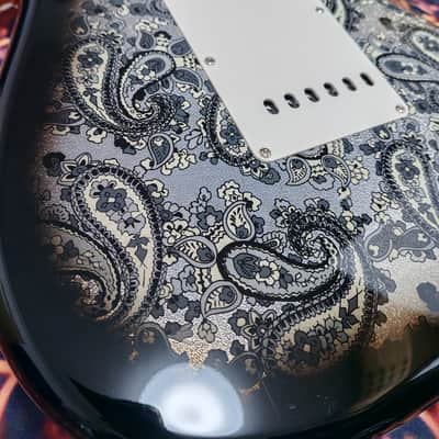 *NEW IN BOX* 2025 Fender Japan Limited Edition Stratocaster Black Paisley - MIJ JD25 - low tariffs image 14