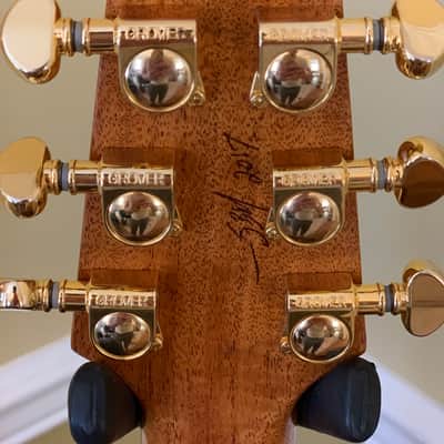 Insanely Gorgeous Hand-Made Small Jumbo Acoustic (Spruce/Claro Walnut) image 8