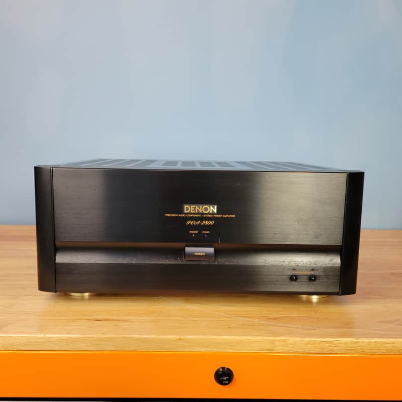 Denon POA-2800 Stereo Power Amplifier #915 image 1
