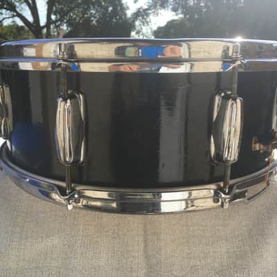 Slingerland 50s Radio King 5.5”x14” Rare Solid Blue Duco Lacquer Snare image 8