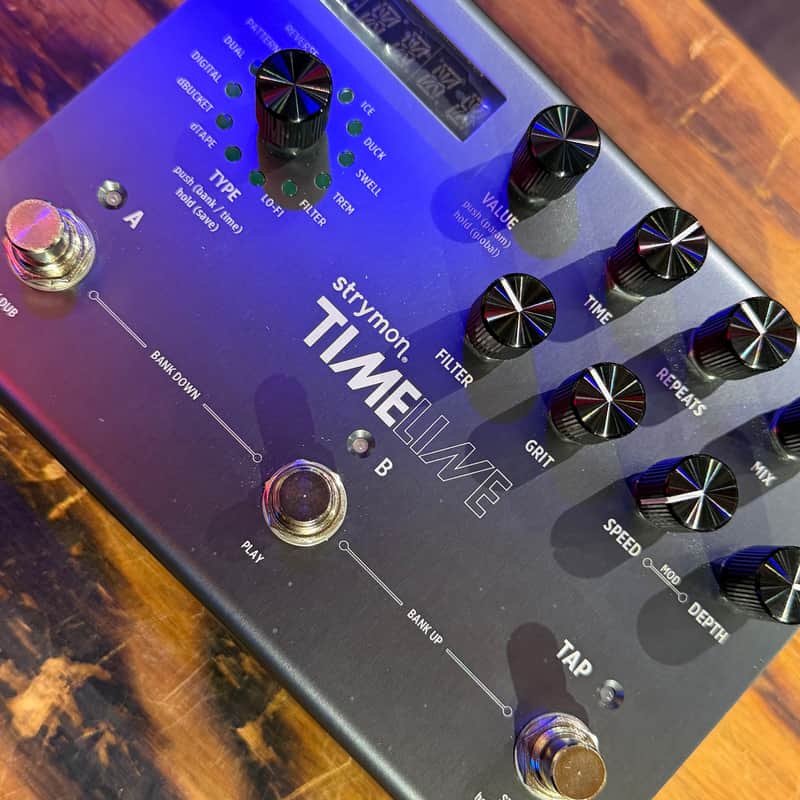 USED Strymon Midnight Edition TimeLine Delay 2022 - Midnight Edition Dark Gray image 1