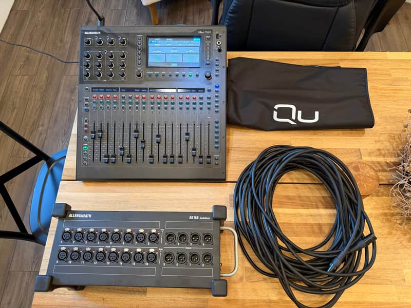 Allen & Heath Qu-5D + AB168 Stage Box image 1