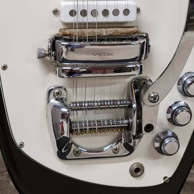 1967 Vox Phantom XII 12 String Black Original Case & Candy image 3