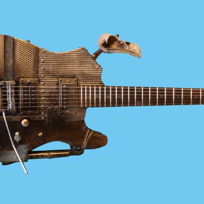 Devil & Sons Mad Axe Headless 2017 Hand Painted image 1