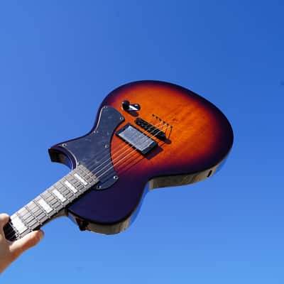 ESP LTD EC-01FT Vintage Burst 6-String Electric Guitar (2024) image 1