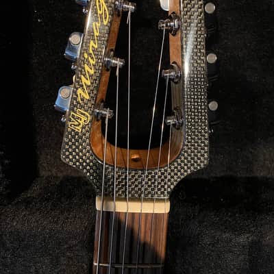 MJ Guitar Mirage Custom - Gloss Tuxedo Black image 5