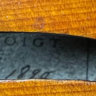 Arnold Voigt (London) Violin - 1890 image 14