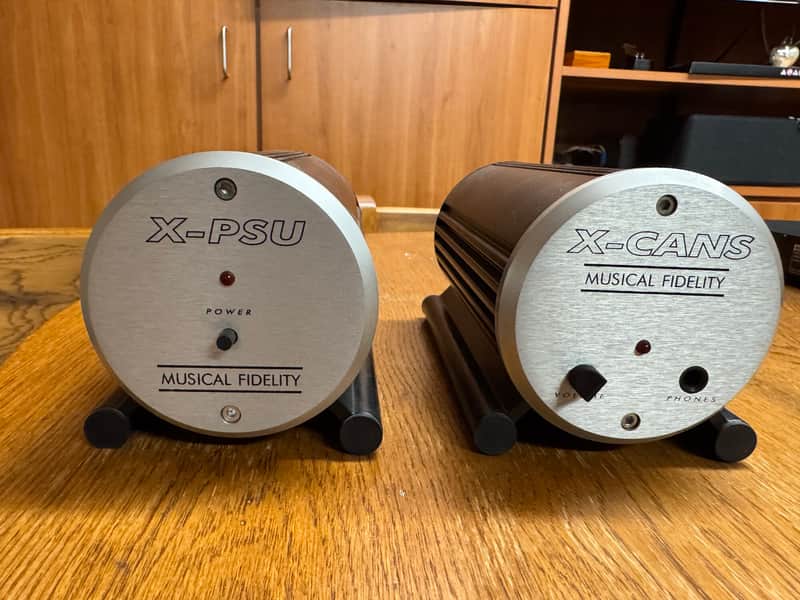 Musical Fidelity X-CANS Tube Headphone Amp + X-PSU image 1