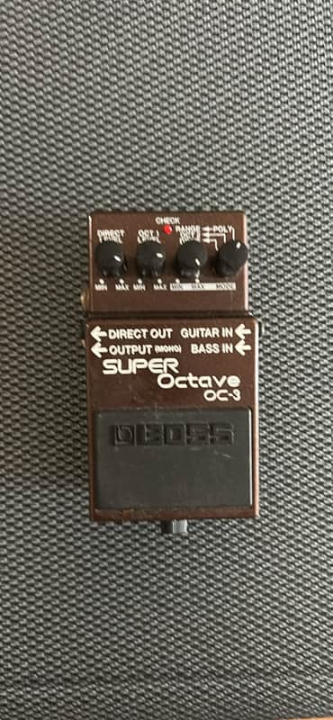 Boss OC-3 Super Octave (Dark Gray Label) 2003 - Present - Brown image 1
