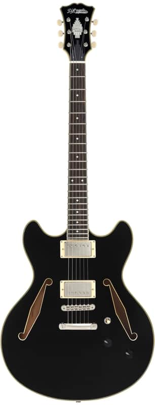 D'angelico Excel DC Tour Sol ID Black Dae DC Tsbksns