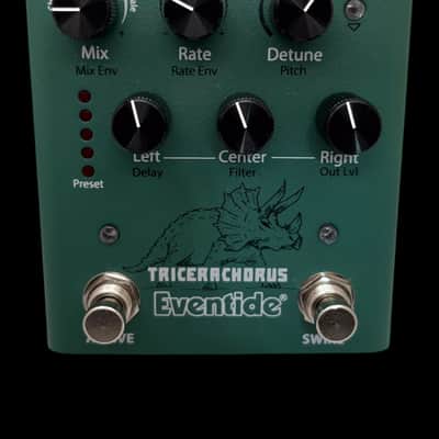 Eventide TriceraChorus Pedal 2021 - Green X8377 image 3