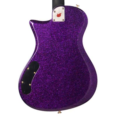 Diego Vila Custom Guitars Zonda Guitar "Lauren Style"  - Royal Purple Sparkle - Custom Hand-Made Boutique Electric Guitar - NEW! image 5