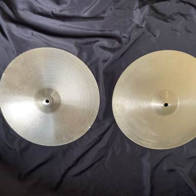 Camber 14” Hi-Hat Cymbals (pair) - Made in West Germany Late 1970s - Early 1980s image 2