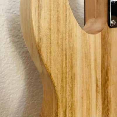 Squier Tele Partscaster Paulownia Body Lacquer Finish 2026 - Natural image 17
