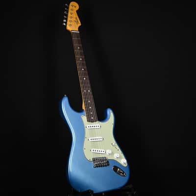 Fender Custom Shop NAMM 2025 Limited Edition 1965 Compound Radius Stratocaster Journeyman w/ Closet Classic Hardware- Aged Lake Placid Blue 2025 (CZ587172) image 13