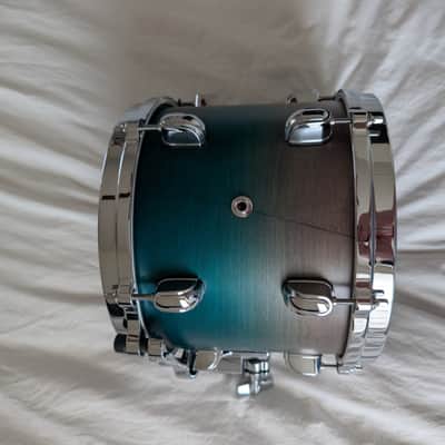 Tama WBS42S-SPF Starclassic Walnut/Birch 10x8/12x9/16x14/22x16" 4pc Shell Pack 2019 - Present - Satin Sapphire Fade image 8