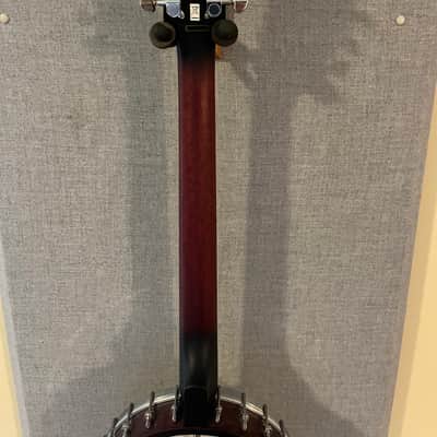 Washburn B6 Americana Series Open-Back 6-String Banjo 2010s - Natural Mahogany image 6