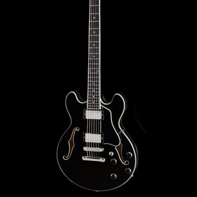 Eastman T484-BK Black Electric Guitar image 1