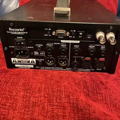 Focusrite ISA One Desktop Mic Preamp With AD Card (Please Read Description) image 3