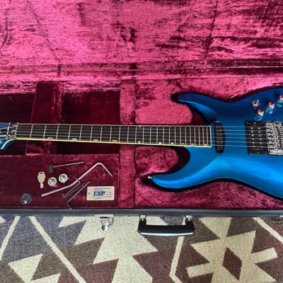 1989 ESP Horizon Custom Condorde Lawsuit Headstock Sinclair Trem with Bar OHSC image 1
