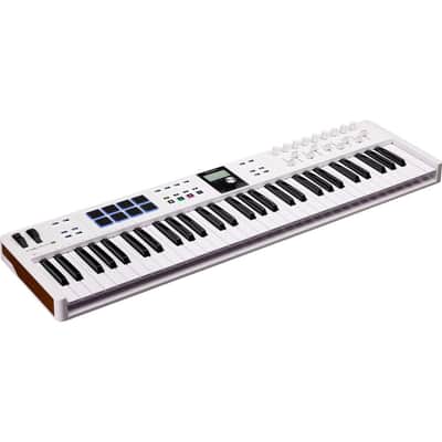 Arturia KeyLab Essential mk3 61-key Keyboard Controller - White image 1