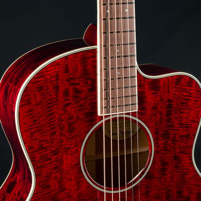Bourgeois DBJC Beeswing Mahogany SG Red Custom NEW image 7