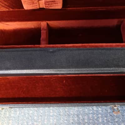 Vintage 1980s Fender G & L Precision Bass Jazz Telecaster Bass NO LOGO Case Fits 46 X 12.5 X 3.5 Fits Many Models Red Fuzzy Lining Rare Well Made image 7