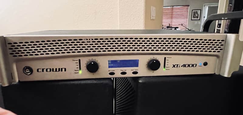 Crown XTi 4000 2-Channel Power Amplifier 2000s - Silver image 1