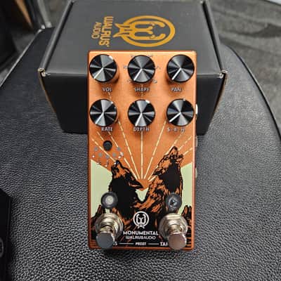 Walrus Audio Monumental Stereo Harmonic Tap Tremolo - Orange image 1