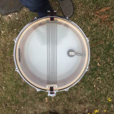 Slingerland Artists Snare Drum 1966 White Marine Pearl image 9