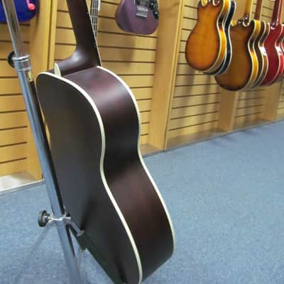 Recording King Series 11 000 Acoustic-electric Guitar - Transparent Brownburst image 5